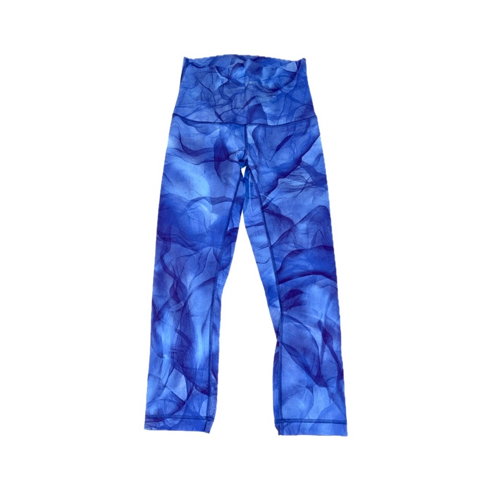 Lululemon Wunder Under Crop Hi-Rise Legging 21 inch Midnight Tulle Multi - 6